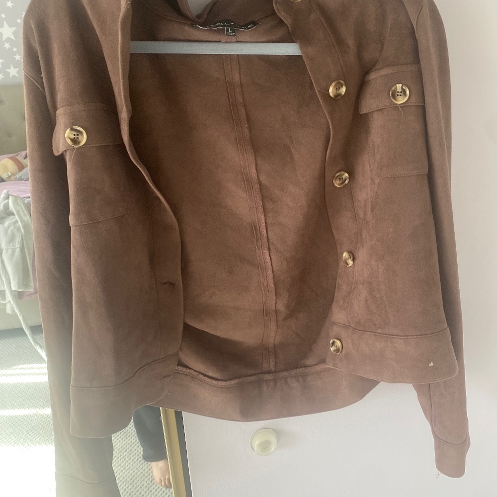 Women Kendall +kylie Jean jacket